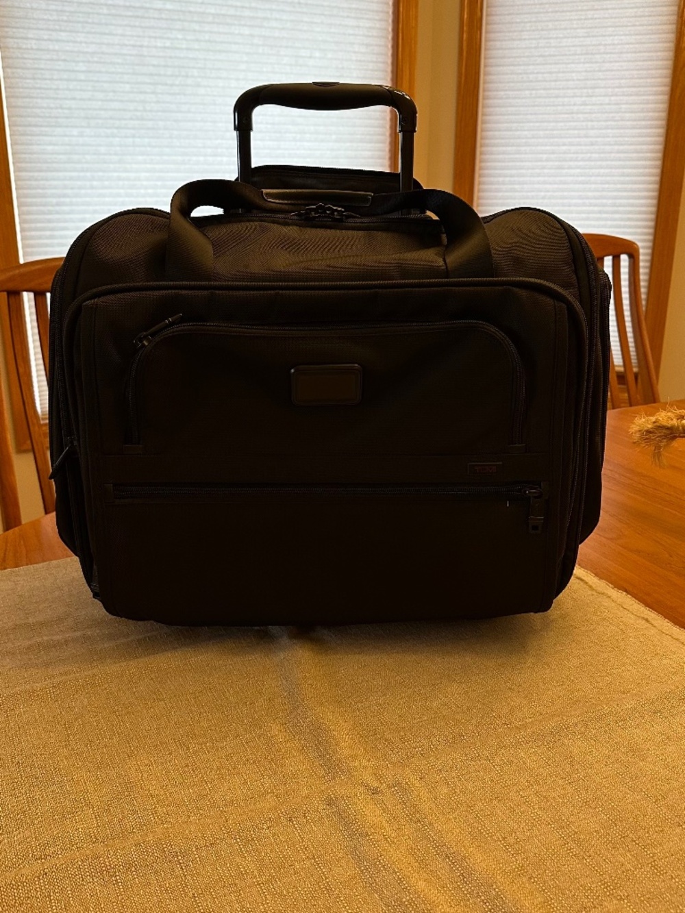 EUC Tumi Compact Wheeled Duffle